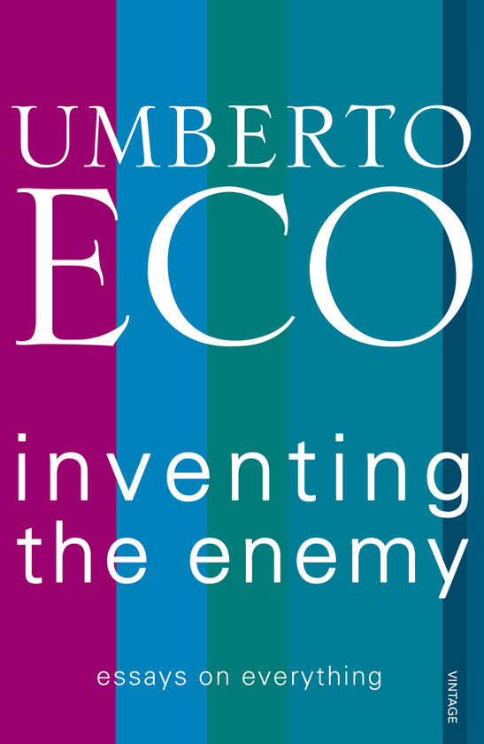 Паперова книга «Inventing the Enemy», автор Умберто Еко - фото №1