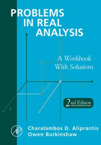 [object Object] «Problems in Real Analysis», авторов Хараламбос Д. Алипрантис, Оуэн Беркиншоу - фото №1