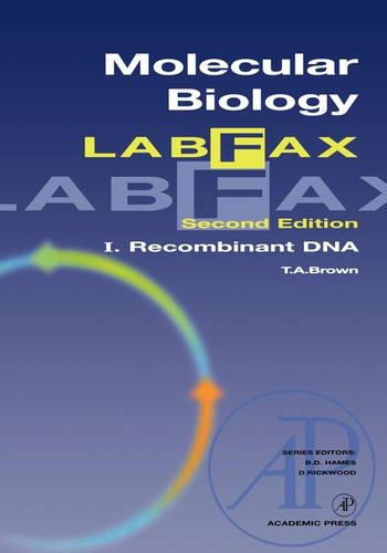Паперова книга «Molecular Biology LabFax: Recombinant DNA», автор Т. А. Браун - фото №1