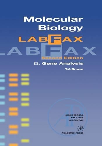 Паперова книга «Molecular Biology LabFax: Gene Analysis», автор Т. А. Браун - фото №1