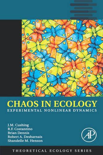 Паперова книга «Chaos in Ecology: Experimental Nonlinear Dynamics», авторів Брайан Денніс, Дж. М. Кушинг, Роберт Дешарне, Роберт Ф. Костантино, Шандель Марі Хенсон - фото №1