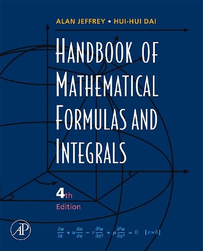[object Object] «Handbook of Mathematical Formulas and Integrals», авторів Алан Джеффрі, Хуей Хуей Дай - фото №1