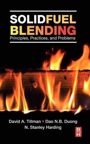 Бумажная книга «Solid Fuel Blending: Principles, Practices, and Problems», авторов Дао Дуонг, Дэвид Тиллман, Н. Стэнли Хардинг - фото №1