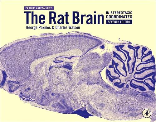 Паперова книга «The Rat Brain in Stereotaxic Coordinates», авторів Чарльз Уотсон, Джордж Паксінос - фото №1