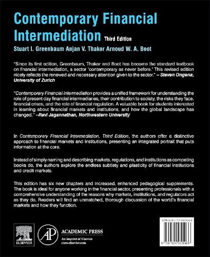Паперова книга «Contemporary Financial Intermediation», авторів Арнуд В. А. Бут, Стюарт І. Грінбаум - фото №1