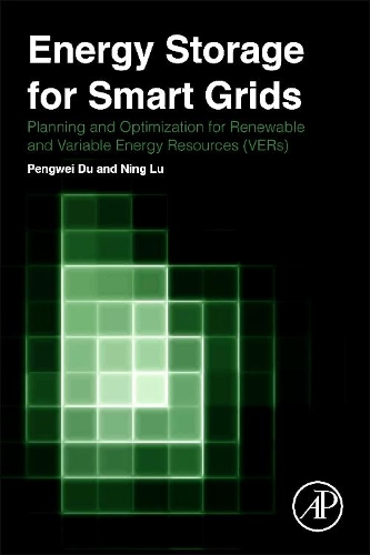 Паперова книга «Energy Storage for Smart Grids: Planning and Operation for Renewable and Variable Energy Resources (VERs)», авторів Нін Лу, Пенгвей Ду - фото №1