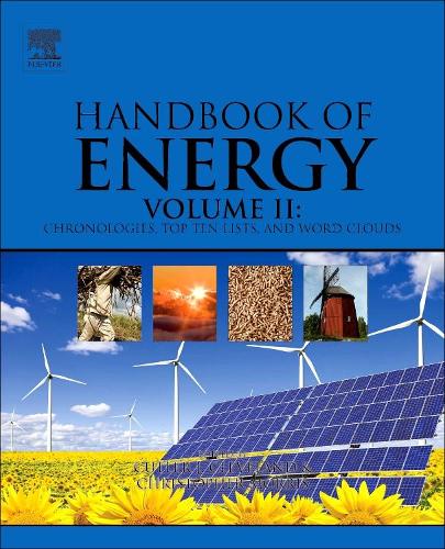 Паперова книга «Handbook of Energy: Chronologies, Top Ten Lists, and Word Clouds», авторів Крістофер Г. Морріс, Катлер Дж. Клівленд - фото №1
