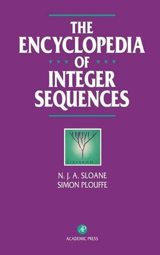 [object Object] «The Encyclopedia of Integer Sequences», авторів Н. Дж. А Слоан, Саймон Плуф - фото №1