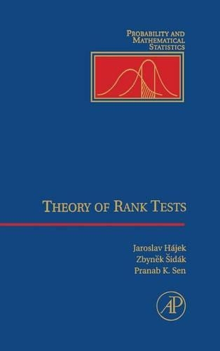 [object Object] «Theory of Rank Tests», авторів Ярослав Гаєк, Пранаб К. Сен, Збігнєв Сідак - фото №1
