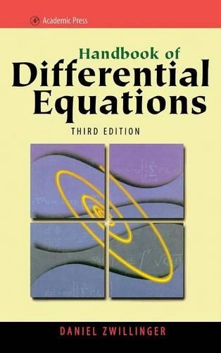 Бумажная книга «Handbook of Differential Equations», автор Даниэль Цвиллингер - фото №1