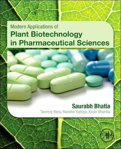 Паперова книга «Modern Applications of Plant Biotechnology in Pharmaceutical Sciences», авторів Кіран Шарма, Рандхір Дахія, Саурабх Бхатія, Танмой Бера - фото №1