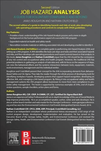 Бумажная книга «Job Hazard Analysis: A Guide for Voluntary Compliance and Beyond», авторов Джеймс Роутон, Натан Кратчфилд - фото №1