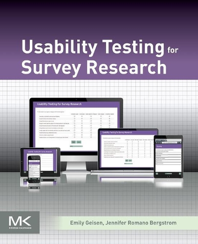[object Object] «Usability Testing for Survey Research», авторов Эмили Гейзен, Дженнифер Романо Бергстром - фото №1