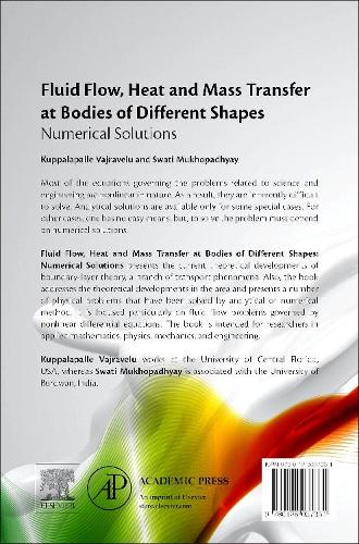 Бумажная книга «Fluid Flow, Heat and Mass Transfer at Bodies of Different Shapes: Numerical Solutions», авторов Куппалапалле Ваджравелу, Свати Мукхопадхьяй - фото №1