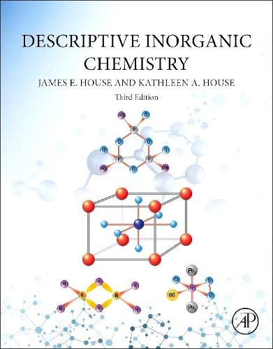 Паперова книга «Descriptive Inorganic Chemistry», авторів Джеймс Е. Хаус, Кетлін А. Хаус - фото №1