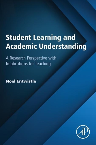 Бумажная книга «Student Learning and Academic Understanding: A Research Perspective with Implications for Teaching», автор Ноэль Энтвистл - фото №1