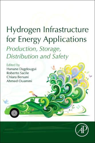 Паперова книга «Hydrogen Infrastructure for Energy Applications: Production, Storage, Distribution and Safety», авторів Ахмед Уаммі, Кьяра Берсані, Ханане Дагдугі, Роберто Сачіле - фото №1