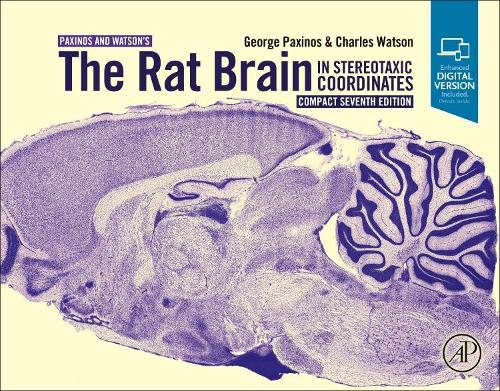 Паперова книга «The Rat Brain in Stereotaxic Coordinates: Compact», авторів Чарльз Уотсон, Джордж Паксінос - фото №1