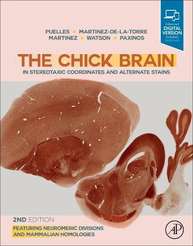 Бумажная книга «The Chick Brain in Stereotaxic Coordinates and Alternate Stains: Featuring Neuromeric Divisions and Mammalian Homologies», авторов Чарльз Уотсон, Джордж Паксинос, Луис Пуэльес, Маргарет Мартинес-де-ла-Торре, Сальвадор Мартинес - фото №1