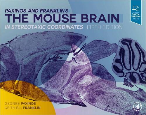 Паперова книга «Paxinos and Franklin's the Mouse Brain in Stereotaxic Coordinates», авторів Джордж Паксінос, Кіт Бі Джей Франклін - фото №1