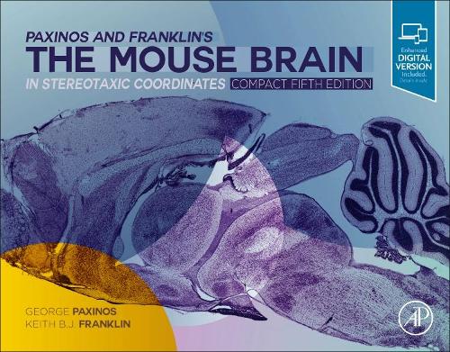 Паперова книга «Paxinos and Franklin's the Mouse Brain in Stereotaxic Coordinates, Compact: The Coronal Plates and Diagrams», авторів Джордж Паксінос, Кіт Бі Джей Франклін - фото №1