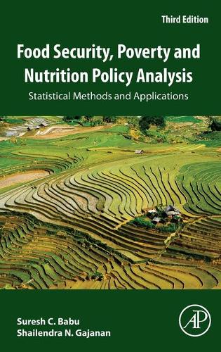 Паперова книга «Food Security, Poverty and Nutrition Policy Analysis: Statistical Methods and Applications», авторів Шайлендра Гаджанан, Суреш Бабу - фото №1