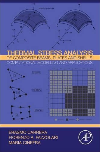 Паперова книга «Thermal Stress Analysis of Composite Beams, Plates and Shells: Computational Modelling and Applications», авторів Ерасмо Каррера, Фіоренцо А. Фаццоларі - фото №1