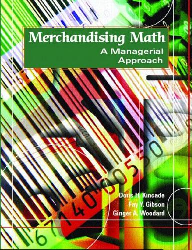 Паперова книга «Merchandising Math:  A Managerial Approach», авторів Доріс Г. Кінкейд, Фей Й. Гібсон, Джинджер А. Вудард - фото №1