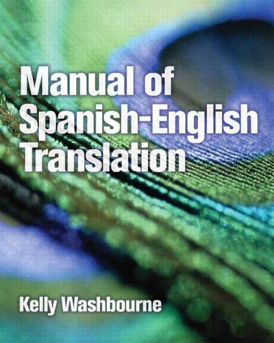 Бумажная книга «Manual of Spanish-English Translation», автор Келли Уошборн - фото №1