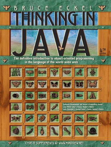 Бумажная книга «Thinking in Java», автор Брюс Эккель - фото №1