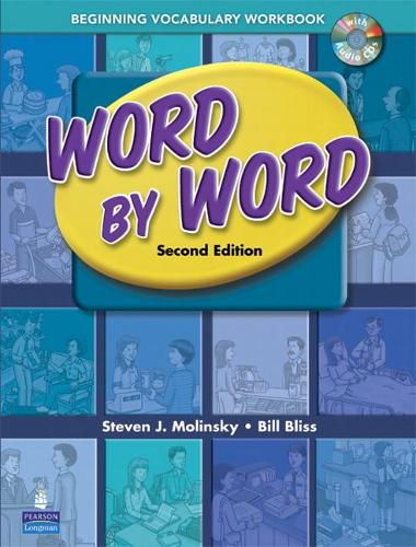 [object Object] «Word by Word Picture Dictionary Beginning Vocabulary Workbook», авторів Білл Блісс, Стівен Дж. Молінскі - фото №1
