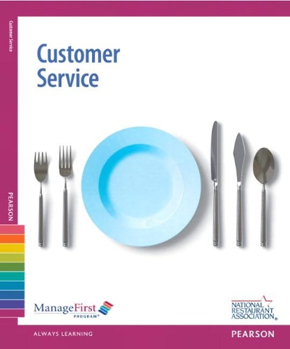 Бумажная книга «ManageFirst:  Customer Service with Answer Sheet», автор Национальная ресторанная ассоциация - фото №1