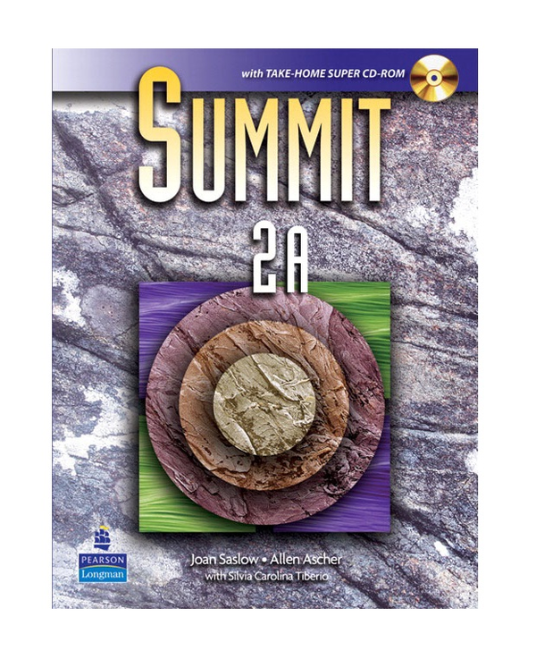 Паперова книга «Summit 2A with Workbook and Super CD-ROM», авторів Джоан М. Саслоу, Аллен Ашер - фото №1