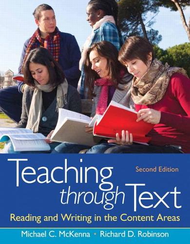 Паперова книга «Teaching through Text:  Reading and Writing in the Content Areas», авторів Майкл Маккенна, Річард Робінсон - фото №1