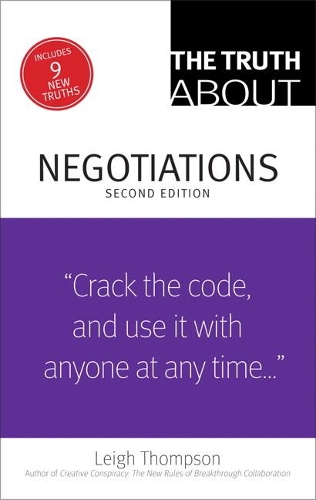 Паперова книга «Truth About Negotiations, The», автор Лі Томпсон - фото №1
