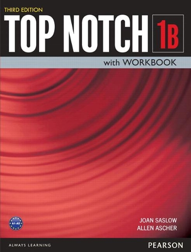 [object Object] «TOP NOTCH 1                3/E BK/WKBK SPLIT B      381928», авторів Аллен Ашер, Джоан Саслоу - фото №1