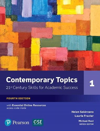 [object Object] «Contemporary Topics 1 with Essential Online Resources», авторів Хелен С. Солорзано, Лорі Л. Фрейзер - фото №1