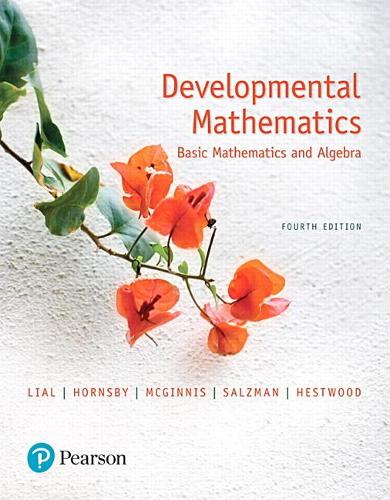 [object Object] «Developmental Mathematics:  Basic Mathematics and Algebra», авторов Диана Хествуд, Джон Хорнсби, Маргарет Лиал, Стэнли Зальцман, Терри МакГиннис - фото №1