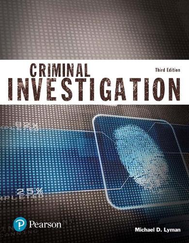 Паперова книга «Criminal Investigation (Justice Series)», автор Майкл Д. Лайман - фото №1