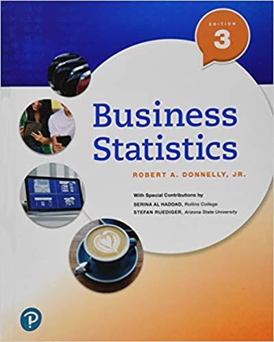Бумажная книга «Business Statistics», автор Роберт Доннелли - фото №1