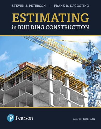 Паперова книга «Estimating in Building Construction», авторів Френк Р. Даґостіно, Стівен Петерсон - фото №1