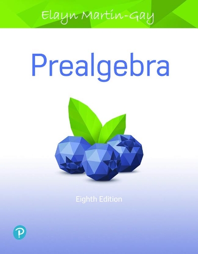 Паперова книга «Prealgebra», автор Елейн Мартін-Гей - фото №1