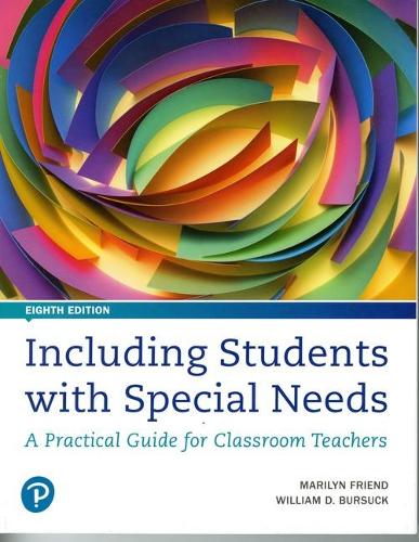 [object Object] «Including Students with Special Needs:  A Practical Guide for Classroom Teachers», авторів Мерилін Френд, Вільям Д. Берсак - фото №1