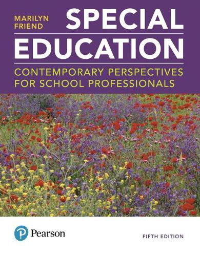 Бумажная книга «Special Education:  Contemporary Perspectives for School Professionals», автор Мэрилин Френд - фото №1
