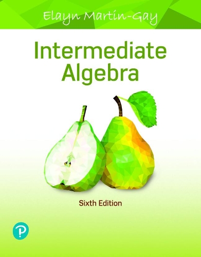 Паперова книга «Intermediate Algebra», автор Елейн Мартін-Гей - фото №1