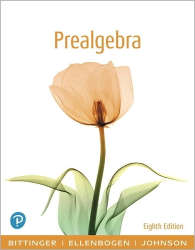 Бумажная книга «Prealgebra», авторов Барбара Л. Джонсон, Дэвид Элленбоген, Марвин Л. Биттингер - фото №1