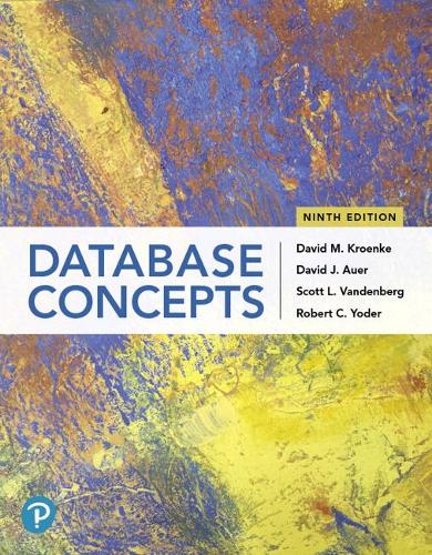 [object Object] «Database Concepts», авторів Девід Дж. Ауер, Девід М. Кронке, Роберт Йодер, Скотт Л. Ванденберг - фото №1
