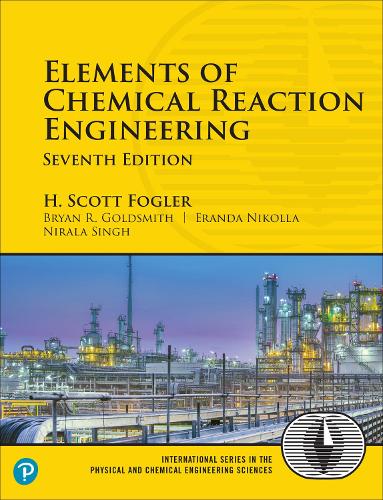Паперова книга «Elements of Chemical Reaction Engineering», автор Г. Скотт Фоглер - фото №1