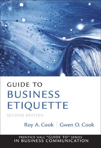 Паперова книга «Guide to Business Etiquette», автор Гвен Кук - фото №1