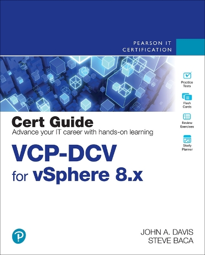 [object Object] «VCP-DCV for vSphere 8.x Cert Guide», автор Джон Девіс - фото №1